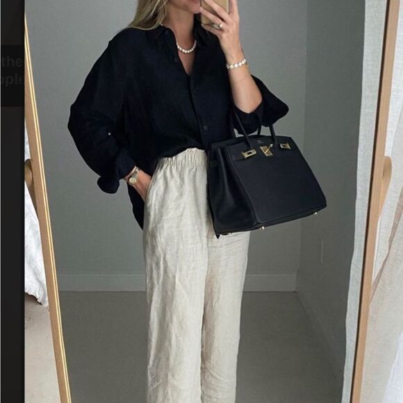 Black button up - Picture 2 of 6